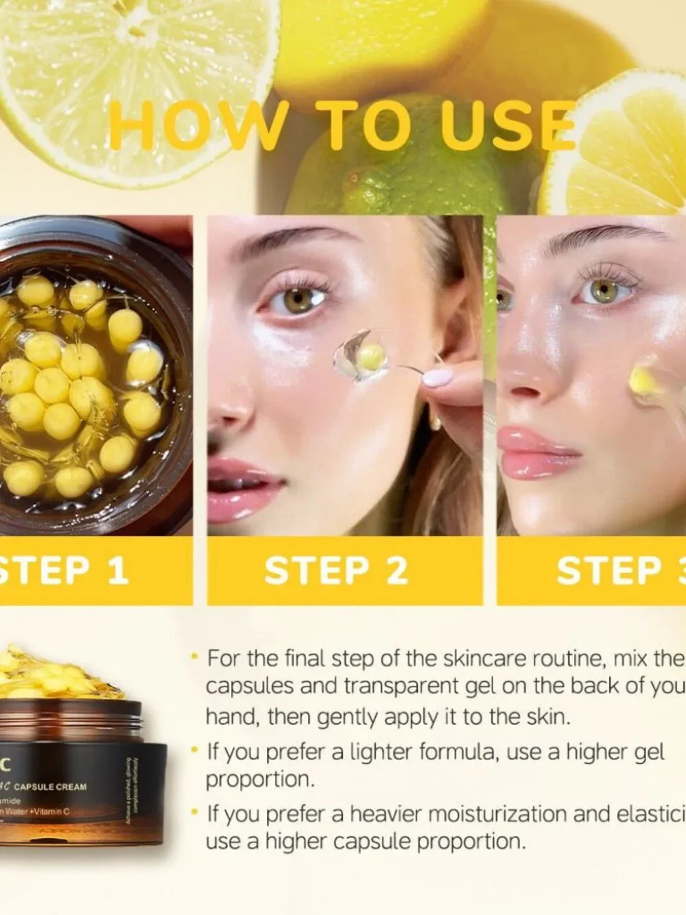 KOEC Collagen Facial Skin Care Cream - VC Filling Cream